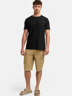 Indicode Herren Shorts Cargo - INNadim in camel