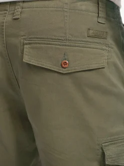 Indicode Herren Shorts Cargo - INSolupe in khaki