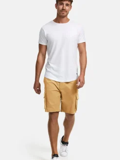 Indicode Herren Shorts Cargo - INSolupe in beige