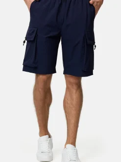 Indicode Herren Shorts Cargo - INConan in marine