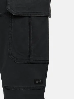 Indicode Herren Shorts Cargo - INStevie in schwarz