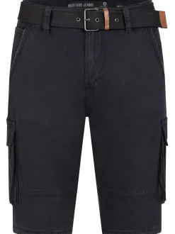 Indicode Herren Shorts Cargo - Monroe Cargo in schwarz