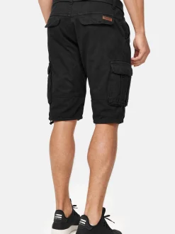 Indicode Herren Shorts Cargo - Monroe Cargo in schwarz