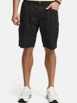 Indicode Herren Shorts Cargo - INDreier in schwarz
