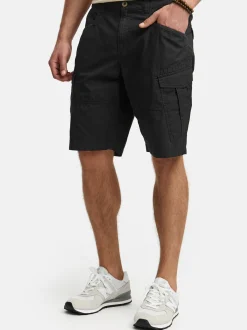 Indicode Herren Shorts Cargo - INDreier in schwarz
