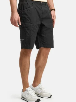 Indicode Herren Shorts Cargo - INDreier in schwarz