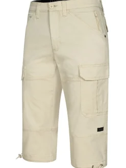 Indicode Herren Shorts Cargo - INStevie in beige sand