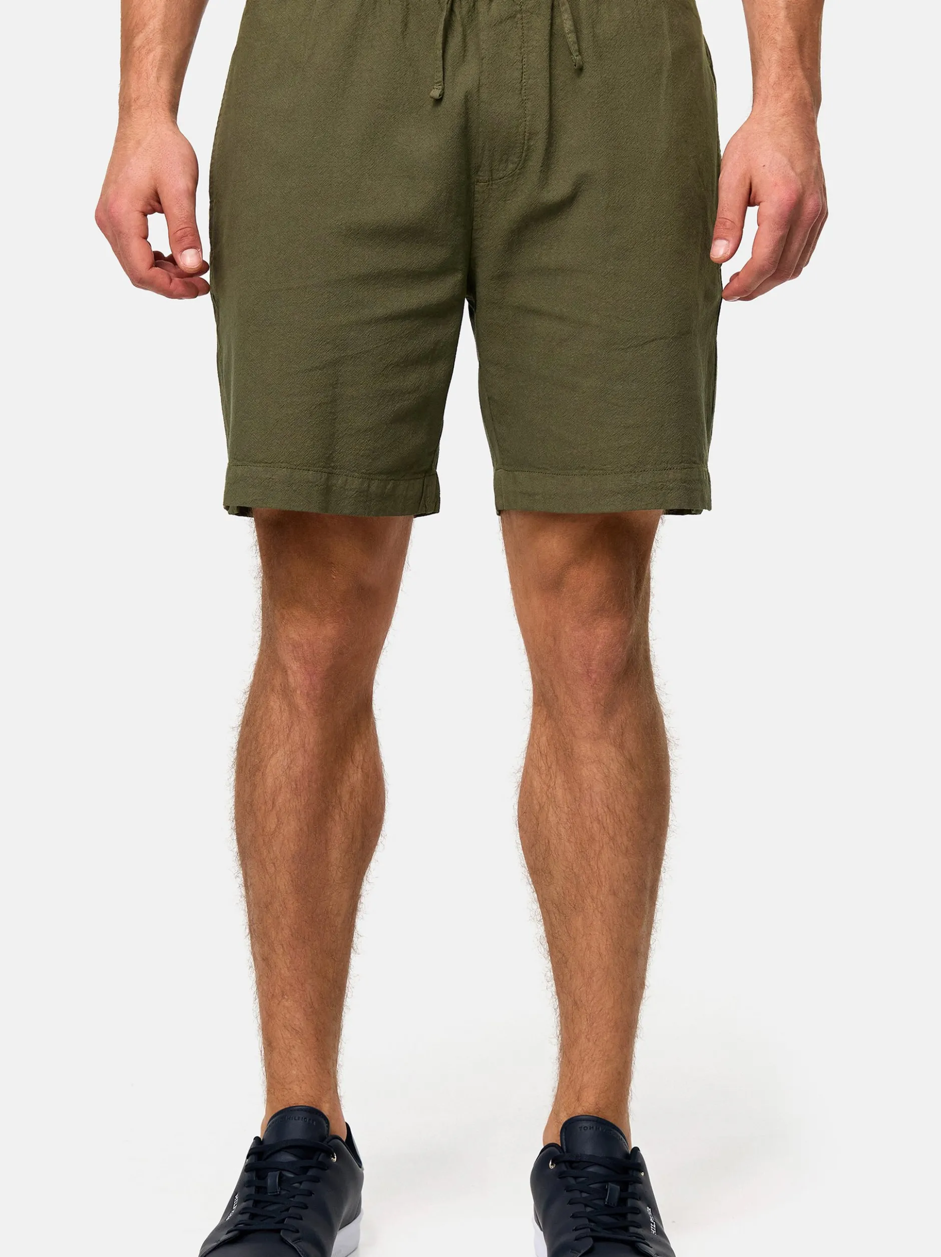 Indicode Herren Shorts Chino - INMargera in khaki