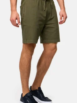 Indicode Herren Shorts Chino - INMargera in khaki