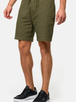 Indicode Herren Shorts Chino - INMargera in khaki