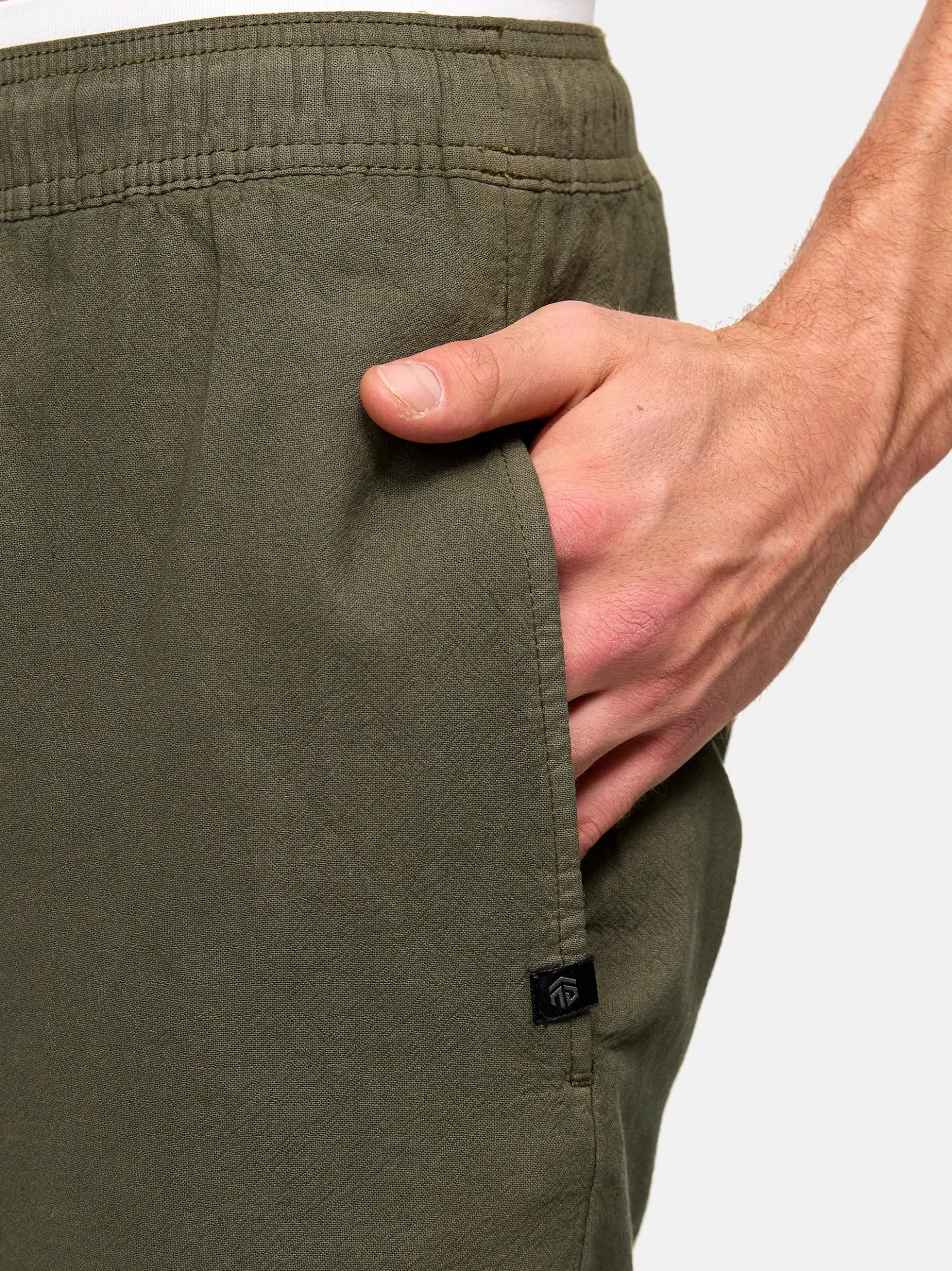 Indicode Herren Shorts Chino - INMargera in khaki