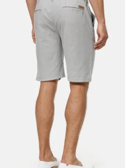 Indicode Herren Shorts Chino - Oklahoma in hellblau blau