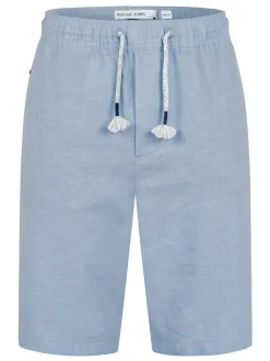 Indicode Herren Shorts Chino - INLino Short in hellblau