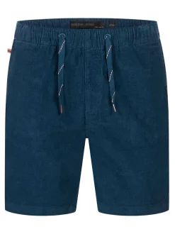 Indicode Herren Shorts Chino - INPolle in aqua blau