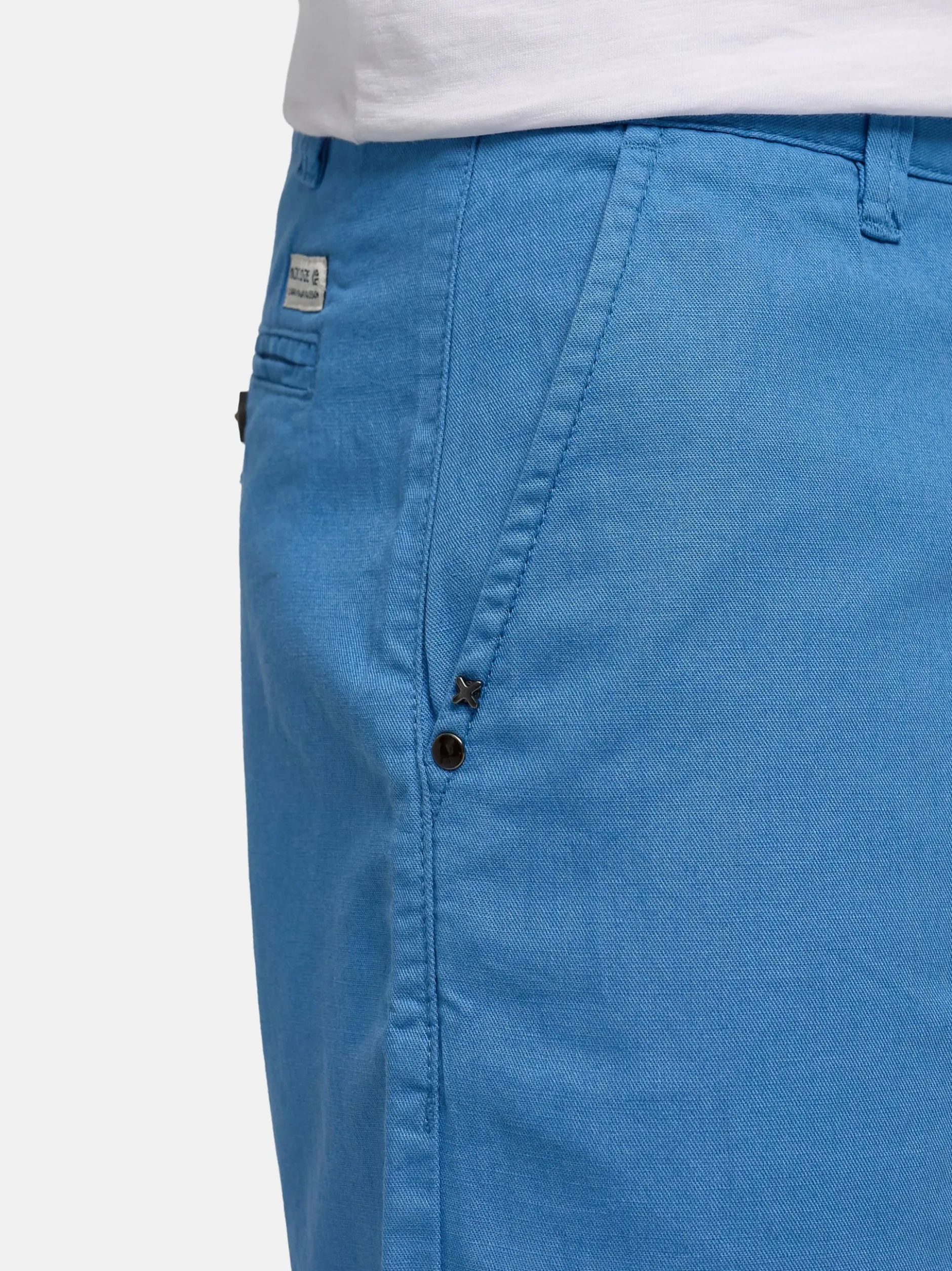 Indicode Herren Shorts Chino - INMelio Shorts in blau