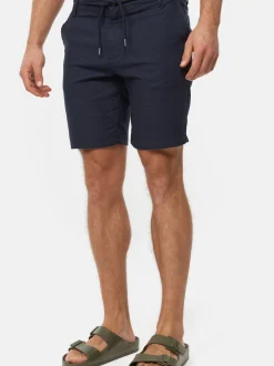 Indicode Herren Shorts Chino - INCaro in marine