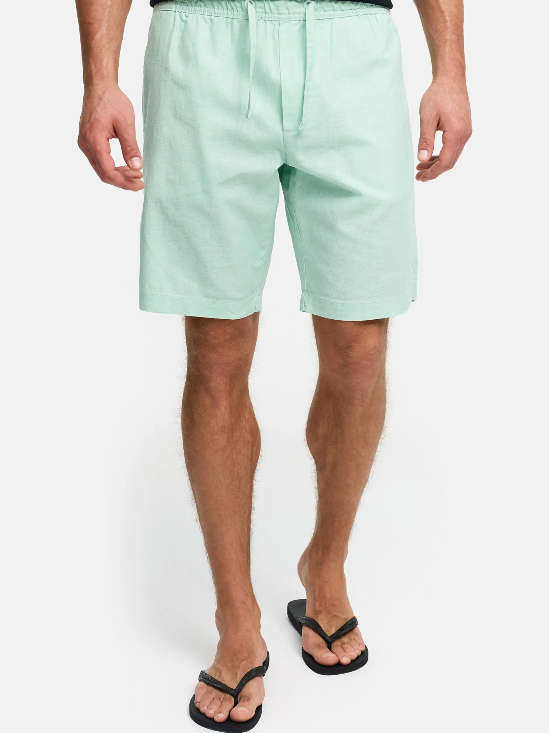 Indicode Herren Shorts Chino - INCorry Chino in mint