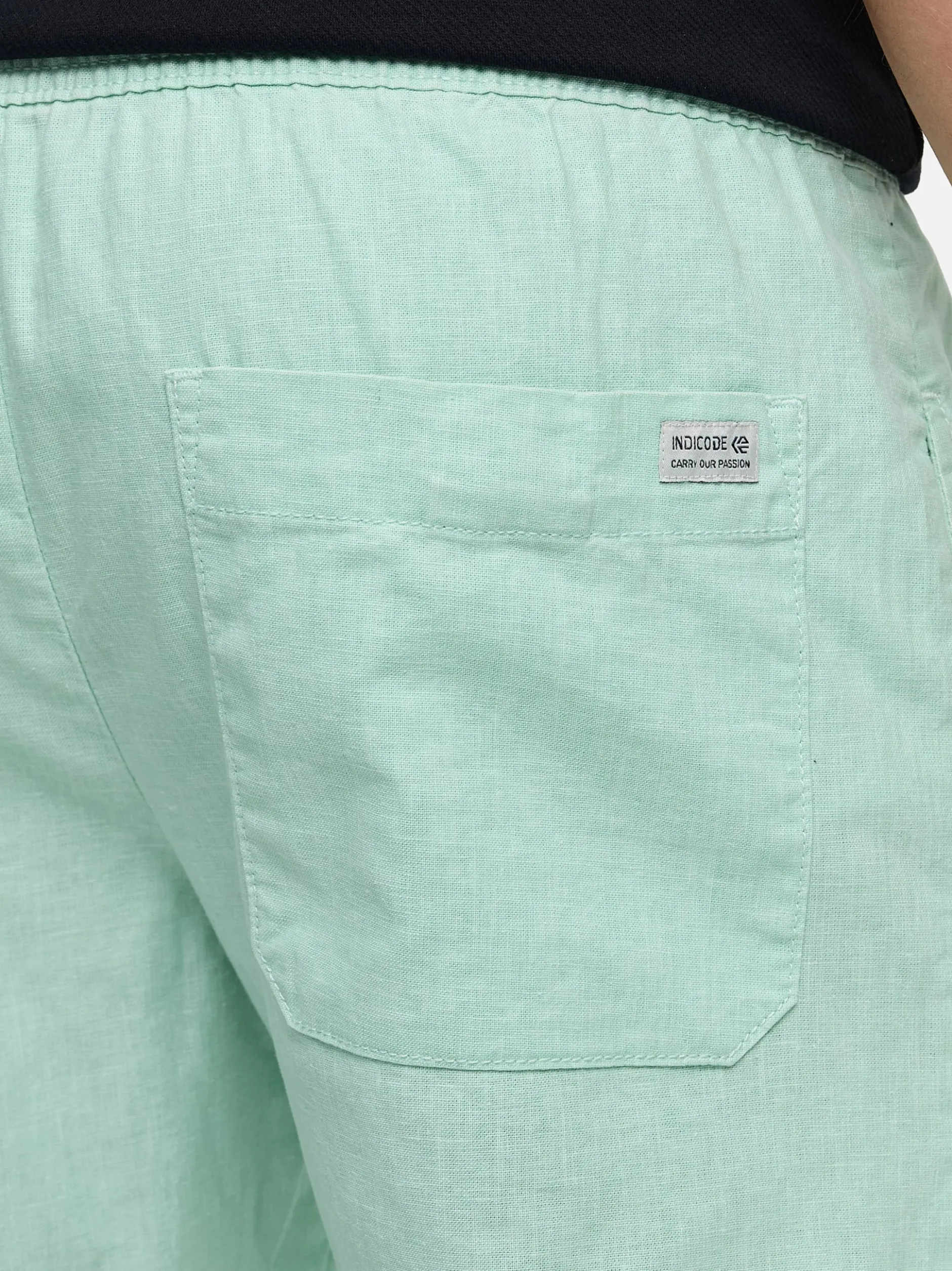 Indicode Herren Shorts Chino - INCorry Chino in mint