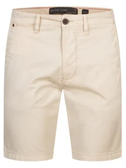 Indicode Herren Shorts Chino - INHutchico in beige sand