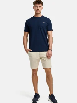 Indicode Herren Shorts Chino - INHutchico in beige sand