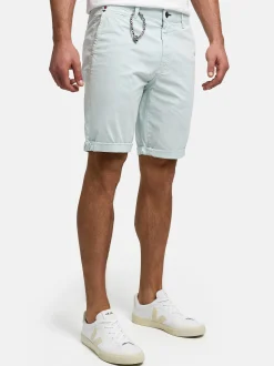 Indicode Herren Shorts Chino - INCanvo in hellblau