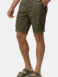 Indicode Herren Shorts Chino - Creel in khaki