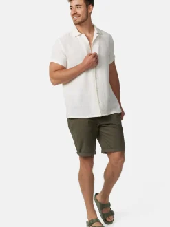 Indicode Herren Shorts Chino - Creel in khaki