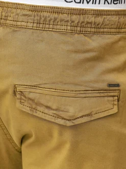 Indicode Herren Shorts Chino - Kelowna in camel