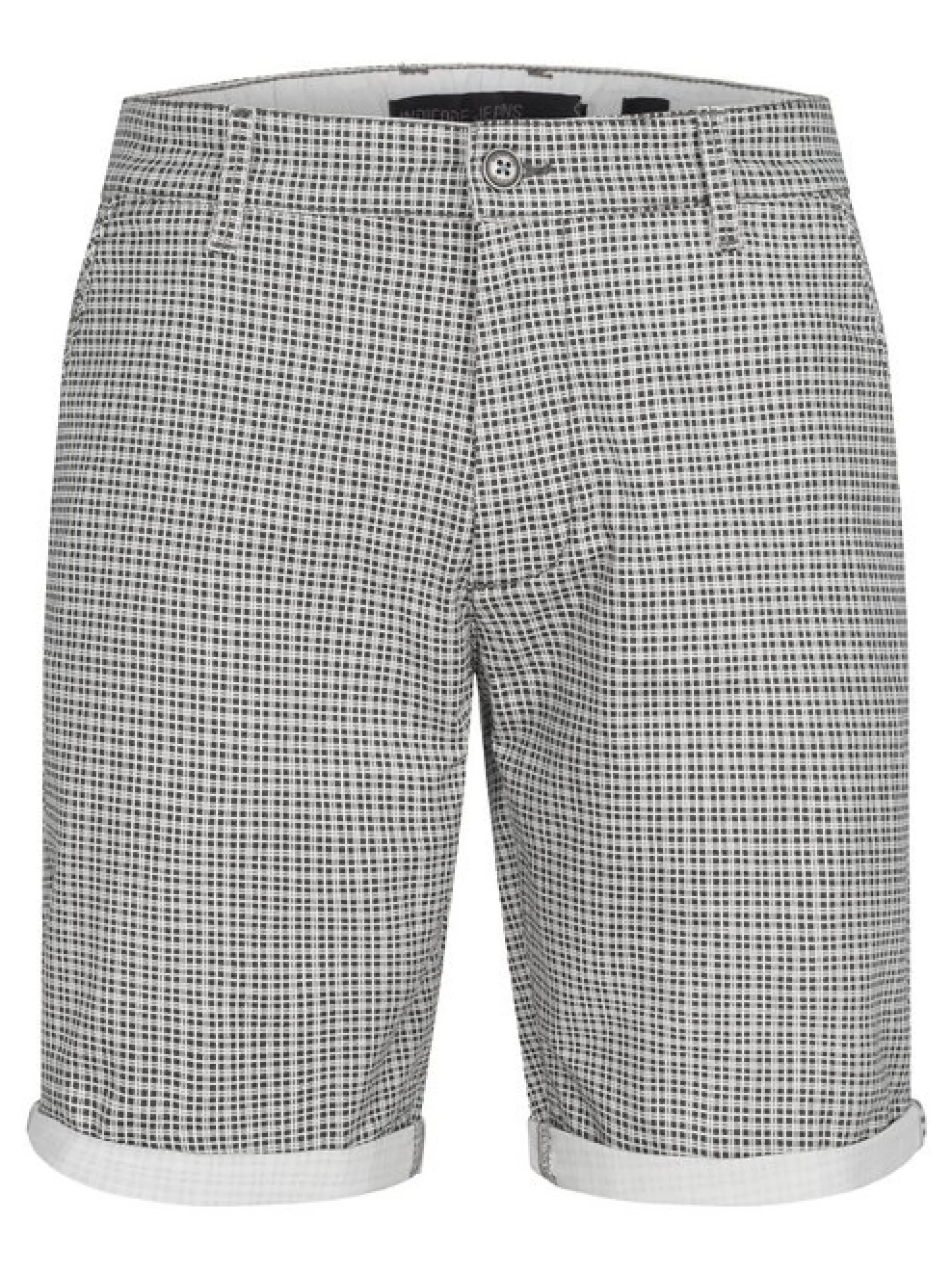 Indicode Herren Shorts Chino - Bourchier in anthrazit grau