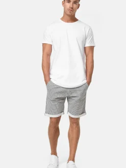 Indicode Herren Shorts Chino - Bourchier in anthrazit grau