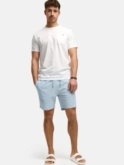 Indicode Herren Shorts - INAlizzo in hellblau blau
