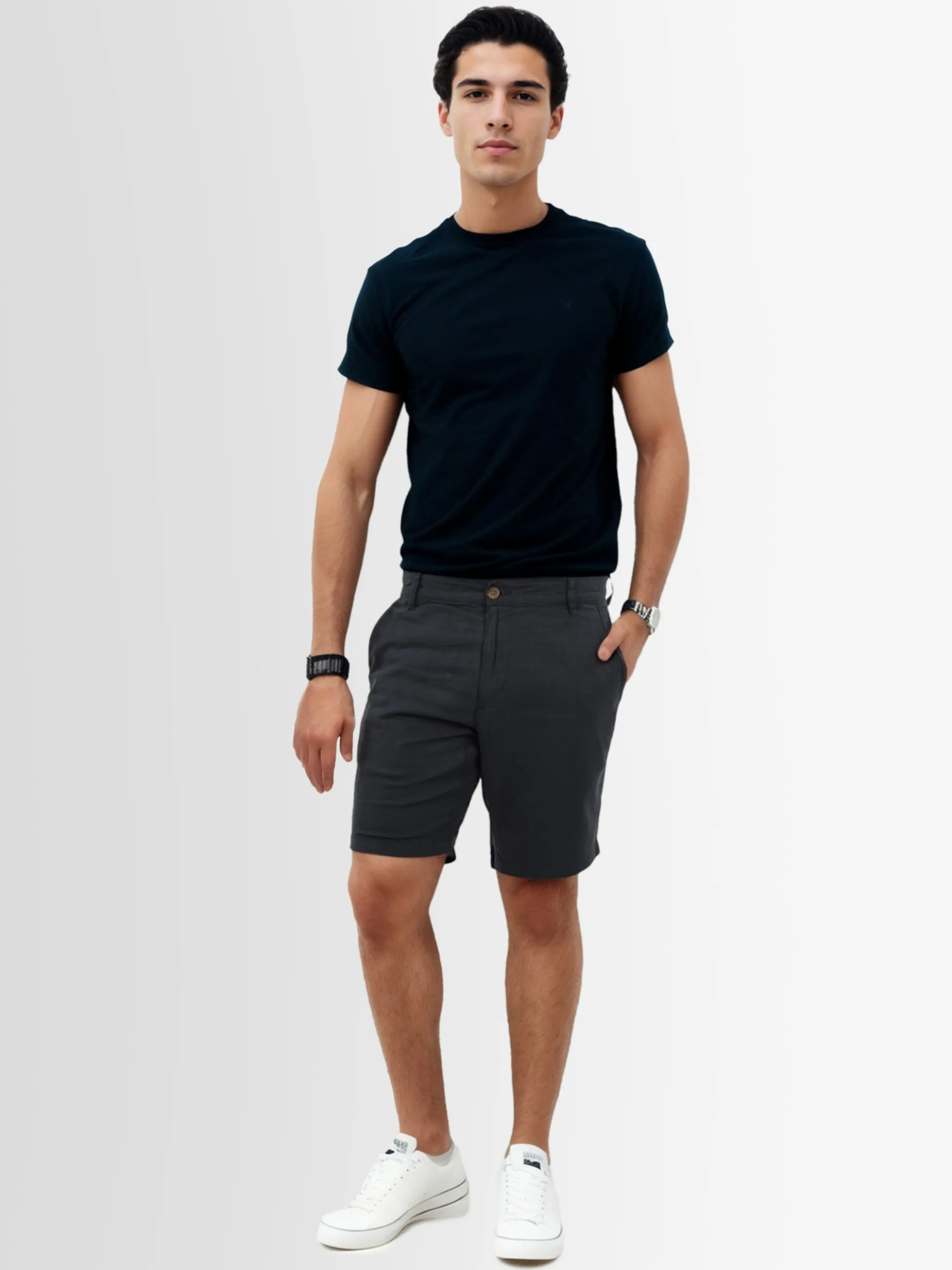 Indicode Herren Shorts - Indoros in blau