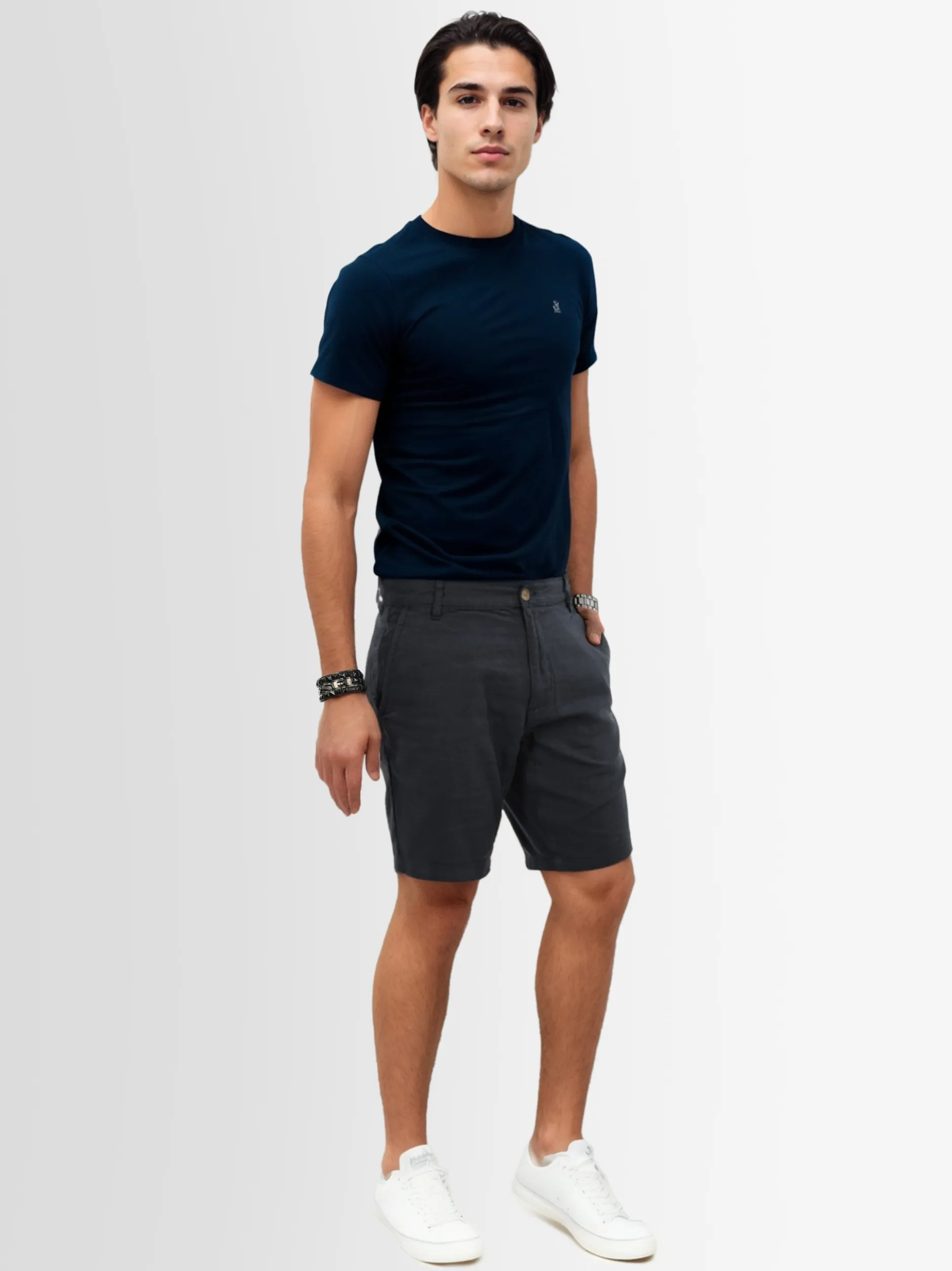 Indicode Herren Shorts - Indoros in blau