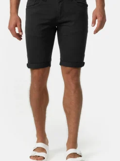 Indicode Herren Shorts Jeans - Villeurbanne in marine