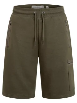Indicode Herren Shorts Sweat - INNorson in khaki