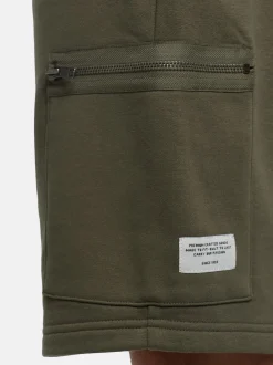 Indicode Herren Shorts Sweat - INNorson in khaki