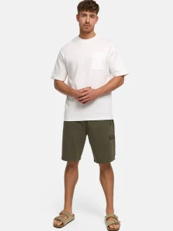 Indicode Herren Shorts Sweat - INNorson in khaki
