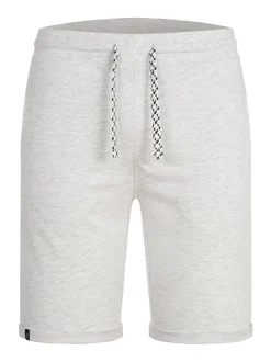 Indicode Herren Shorts Sweat - Aldrich in beige sand
