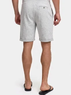Indicode Herren Shorts Sweat - Aldrich in beige sand