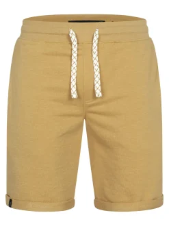 Indicode Herren Shorts Sweat - Aldrich in beige