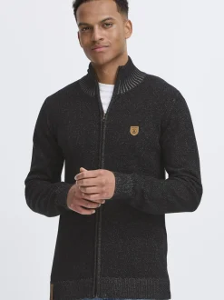 Indicode Herren Strickjacke - IDAndy in schwarz