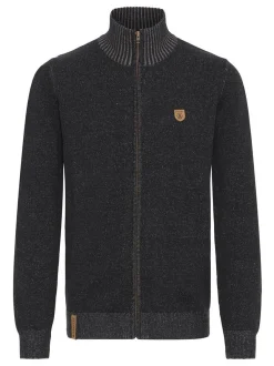 Indicode Herren Strickjacke - IDAndy in schwarz