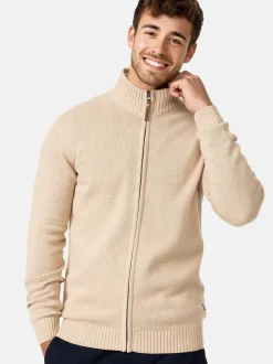 Indicode Herren Strickjacke - INLut in beige