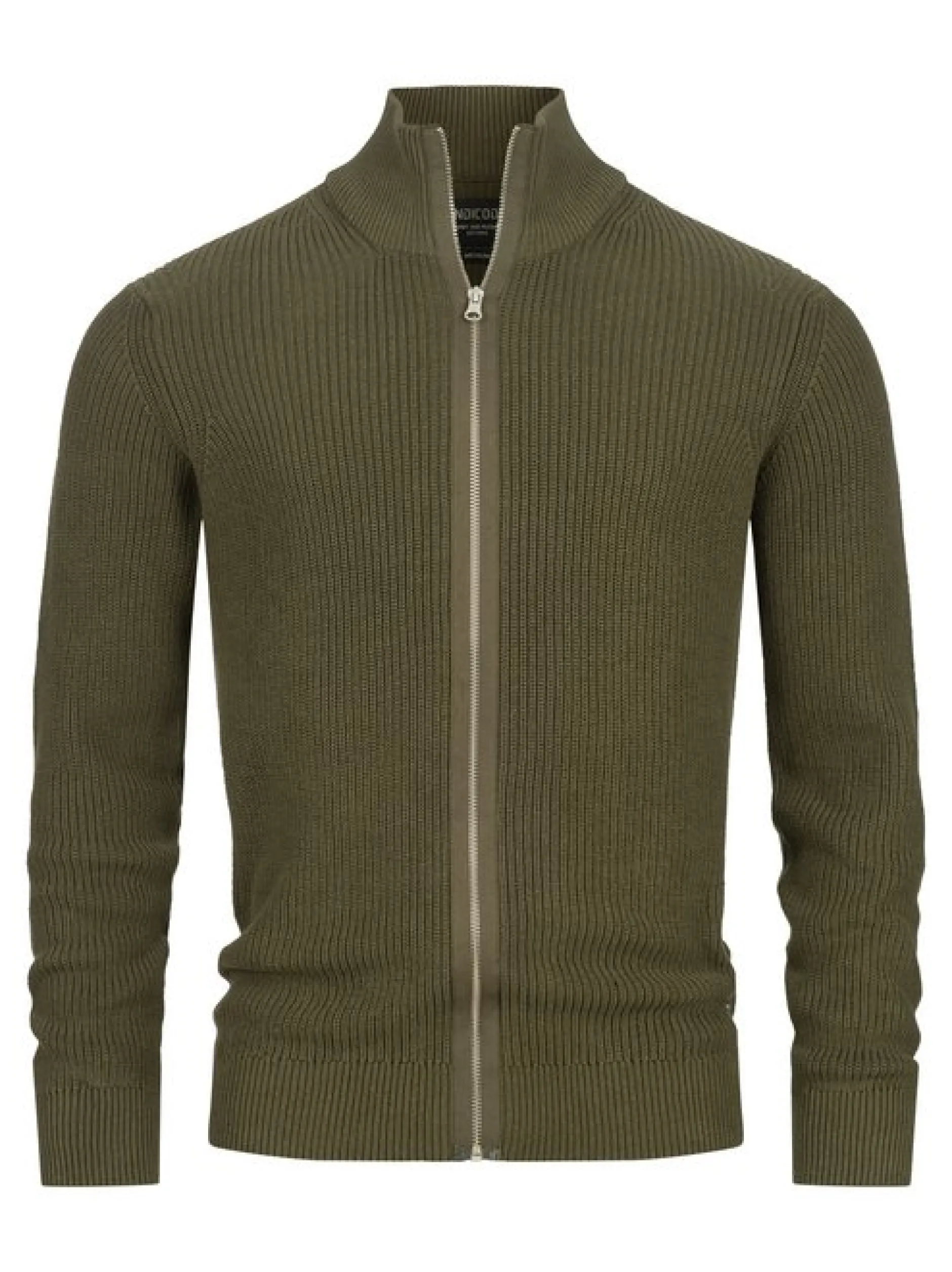 Indicode Herren Strickjacke - Dodson in khaki