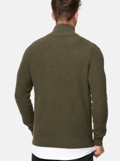 Indicode Herren Strickjacke - Dodson in khaki