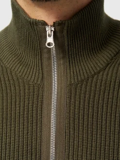 Indicode Herren Strickjacke - Dodson in khaki