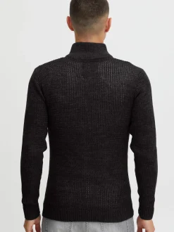 Indicode Herren Strickjacke - IDValego in schwarz