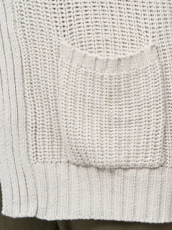 Indicode Herren Strickjacke - Anaheim in beige sand