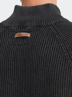 Indicode Herren Strickjacke - IDRockly in schwarz