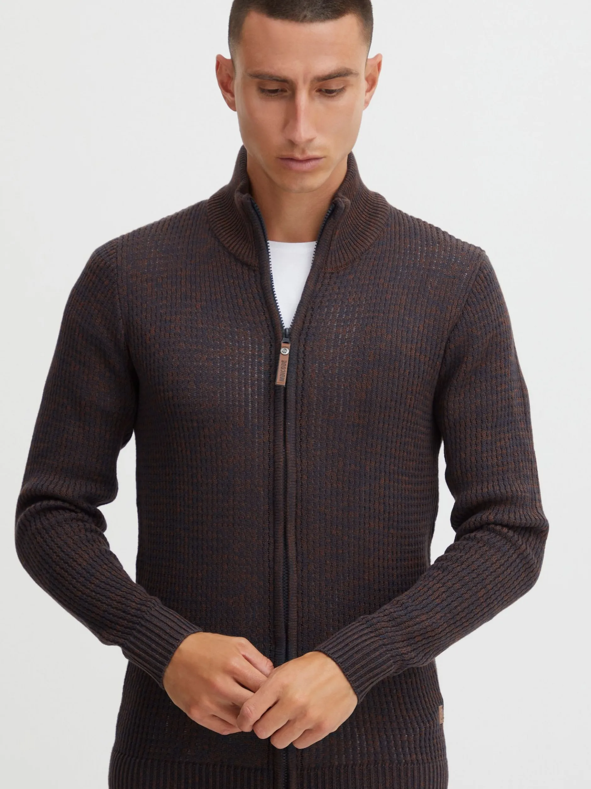Indicode Herren Strickjacke - IDValego in marine